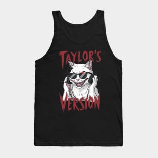 taylors cat version Tank Top